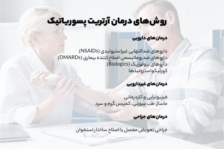 روش های درمان آرتریت پسوریاتیک